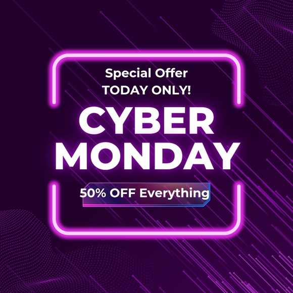 Cyber MONDAY Sale! Everything 50% OFF! - Picture 1 of 1